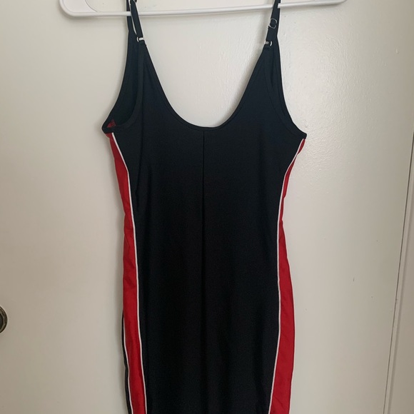 Black and Red Mini Dress - Picture 2 of 2